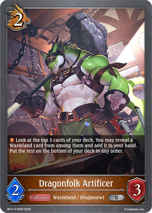 Dragonfolk Artificer - P15 (Foil) (BP11-P15EN) [BP11: Bullet of Fate]