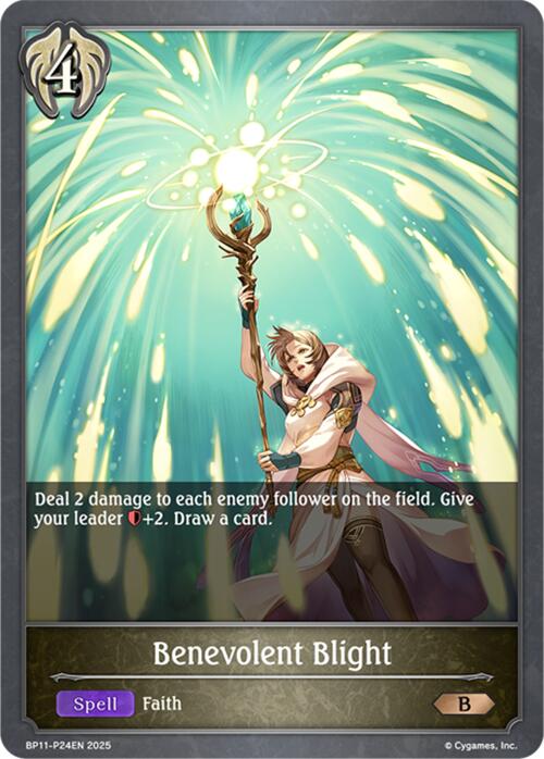 Benevolent Blight - P24 (Foil) (BP11-P24EN) [BP11: Bullet of Fate]