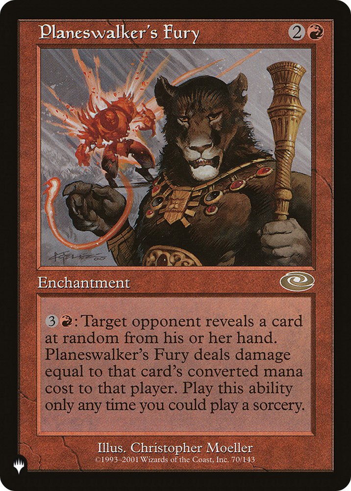 Planeswalker's Fury [The List] (LPLS 70)