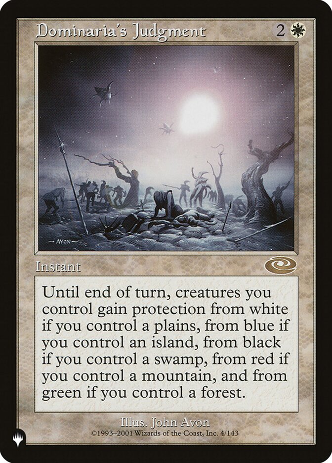 Dominaria's Judgment [The List] (LPLS 4)