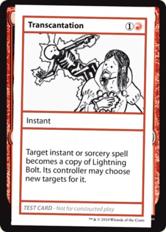 Transcantation (2021 Edition) [Mystery Booster Playtest Cards] (CMB1 67)