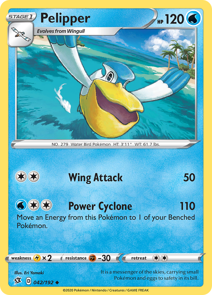 Pelipper (42/192) [Sword & Shield: Rebel Clash]