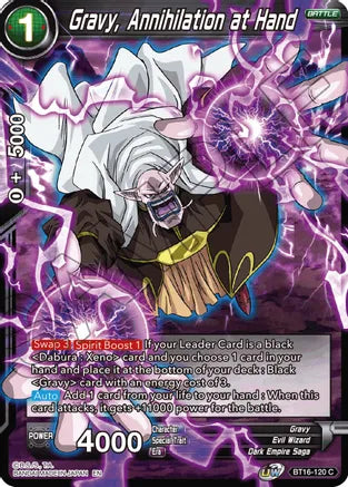 Demon God Gravy, Annihilation at Hand [BT16-120]
