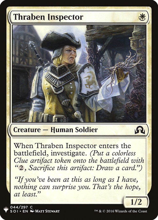 Thraben Inspector [Mystery Booster] (MB1 260)