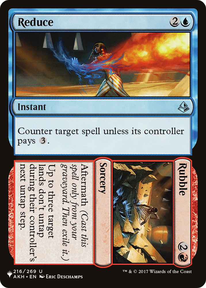 Reduce // Rubble [The List] (LAKH 216)