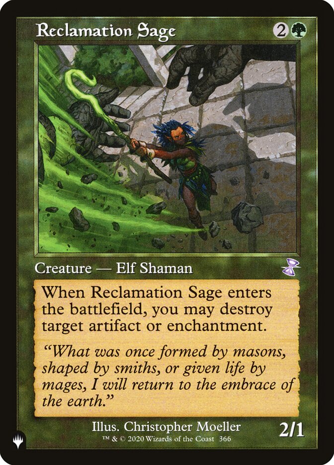 Reclamation Sage [The List] (LTSR 366)