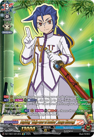 Aspiring "Ninja-user of Justice", Zanya Kisaragi (DZ-TB01/KR12EN) (DZ-TB01/KR12EN) [Future Card Buddyfight]