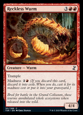 Reckless Wurm [Time Spiral Remastered] (TSR 181)