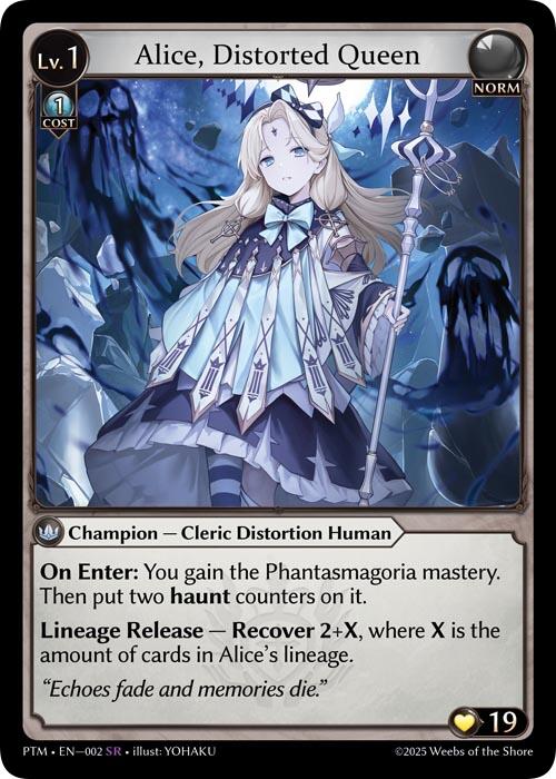 Alice, Distorted Queen (002) [Phantom Monarchs]