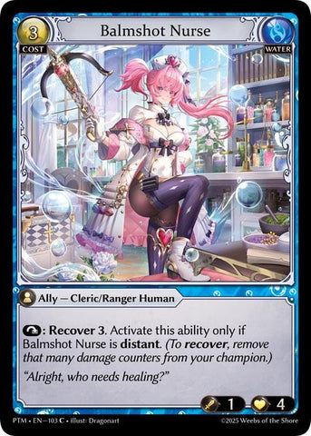 Balmshot Nurse (Curio Foil) (103) [Phantom Monarchs]