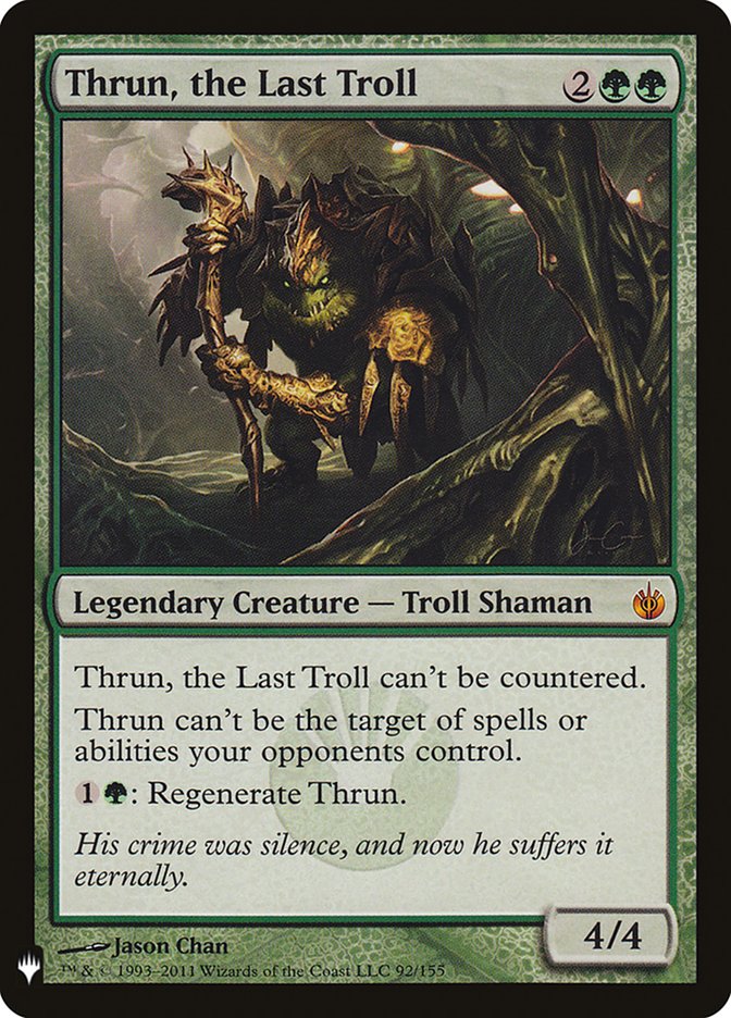 Thrun, the Last Troll [Mystery Booster] (MB1 1358)