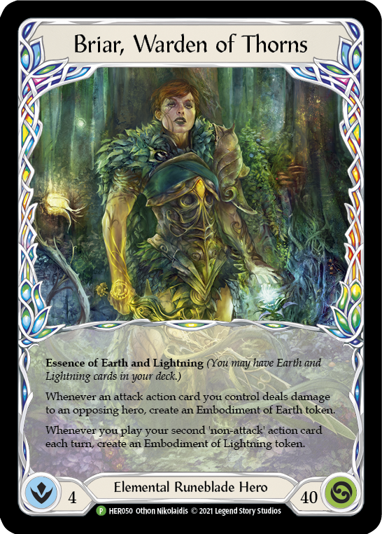 Briar, Warden of Thorns [HER050] Rainbow Foil