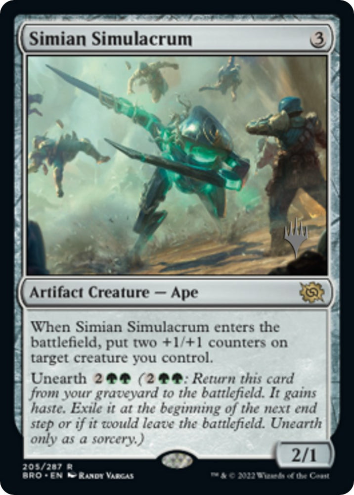 Simian Simulacrum [The Brothers' War: Promo Pack]