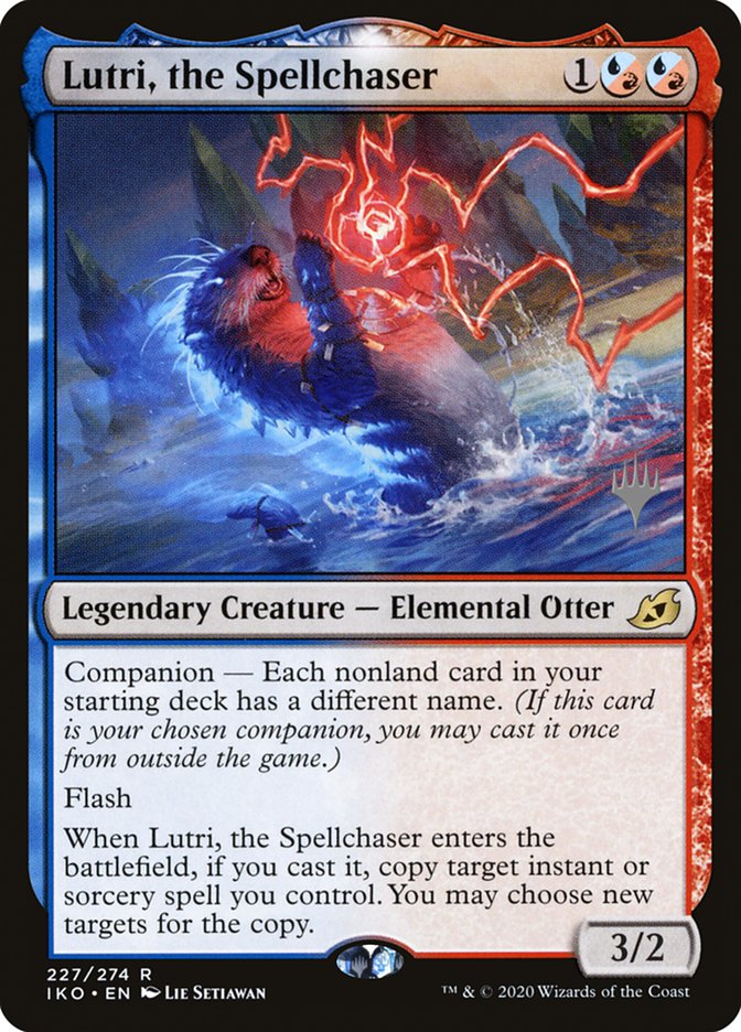 Lutri, the Spellchaser (Promo Pack) [Ikoria: Lair of Behemoths Promos] (PIKO 227P)