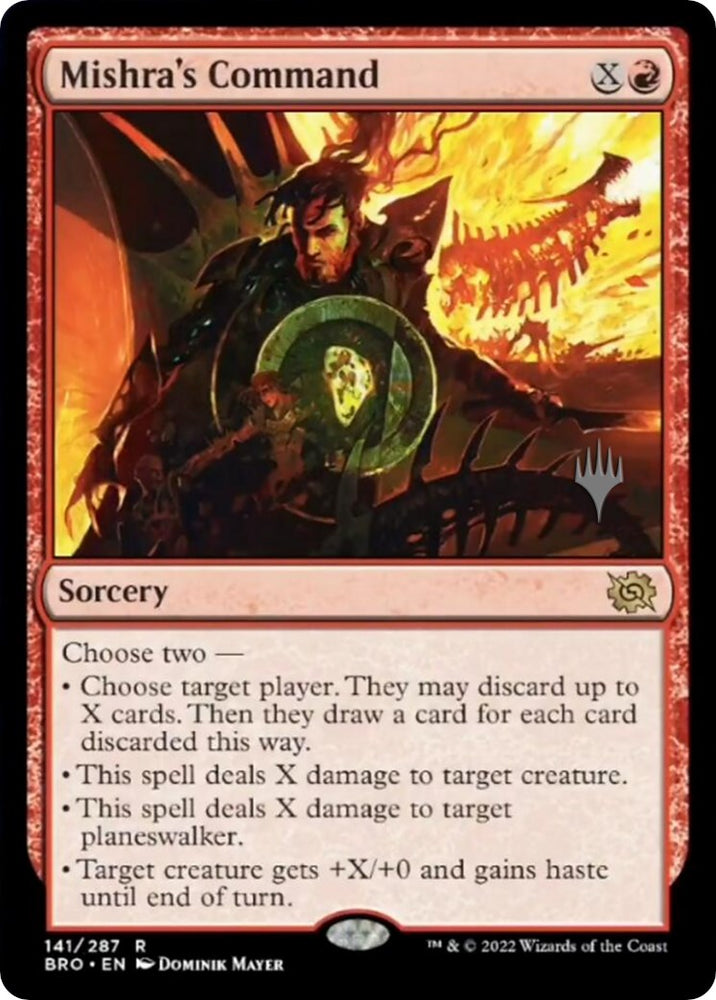 Mishra's Command [The Brothers' War: Promo Pack]
