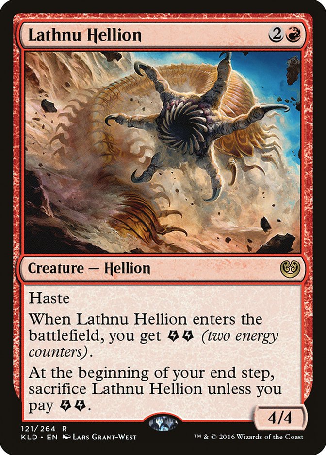 Lathnu Hellion [Kaladesh] (KLD 121)