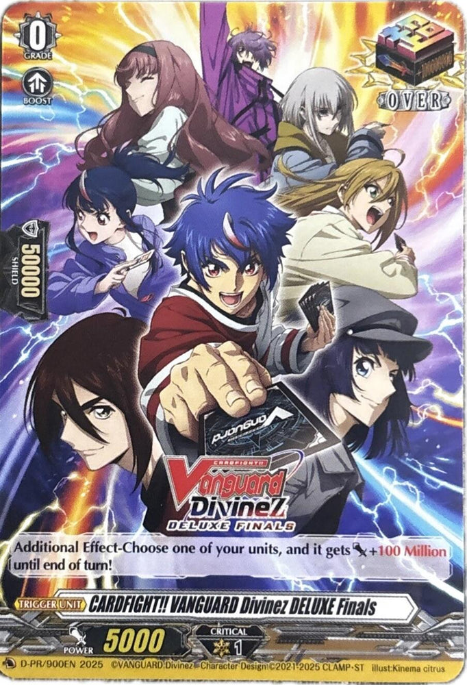 CARDFIGHT!! VANGAURD Divinez DELUXE Finals (D-PR/900EN) [D Promo Cards]