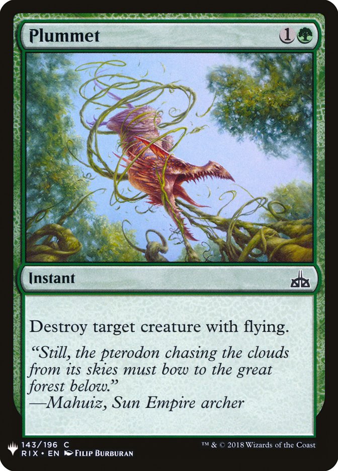 Plummet [Mystery Booster] (MB1 1295)
