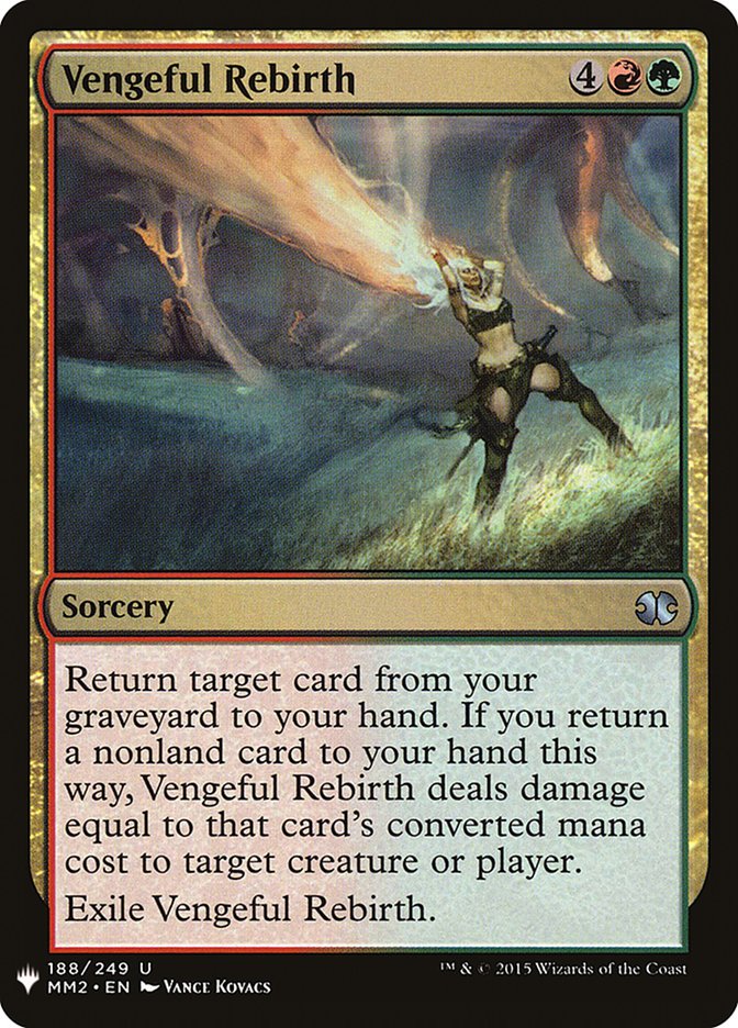 Vengeful Rebirth [Mystery Booster] (MB1 1505)