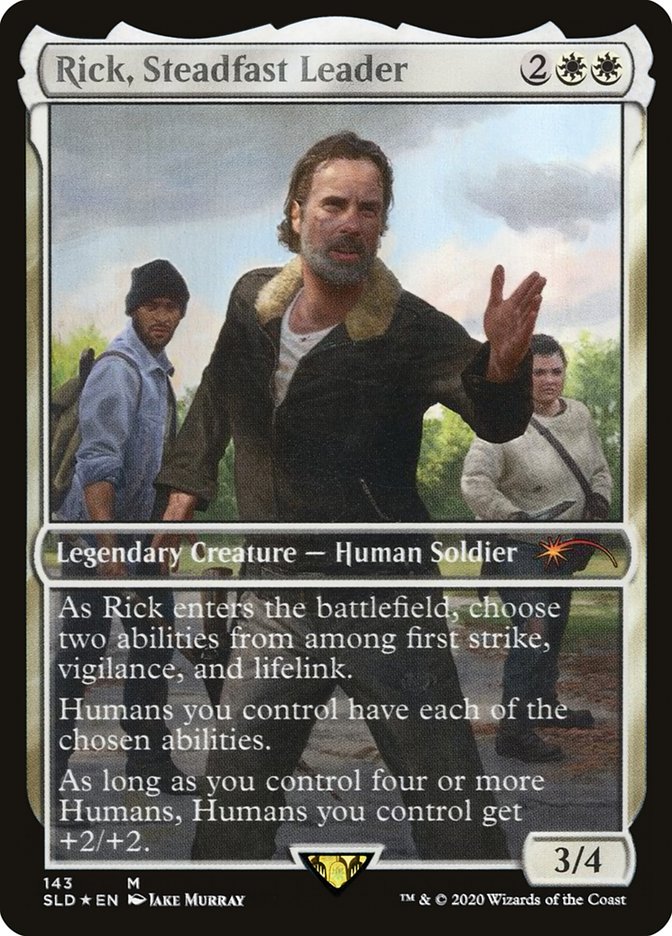 Rick, Steadfast Leader [Secret Lair Drop Series] (SLD 143)
