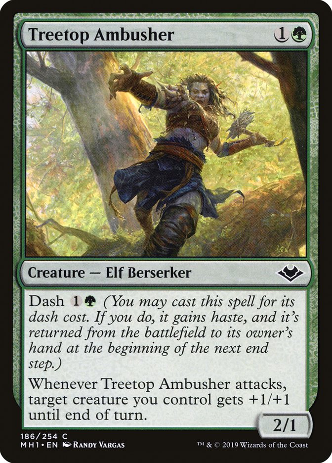 Treetop Ambusher [Modern Horizons] (MH1 186)