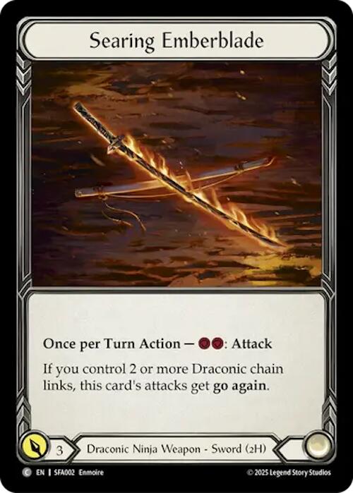 Searing Emberblade [SFA002] (GEM Pack 2)