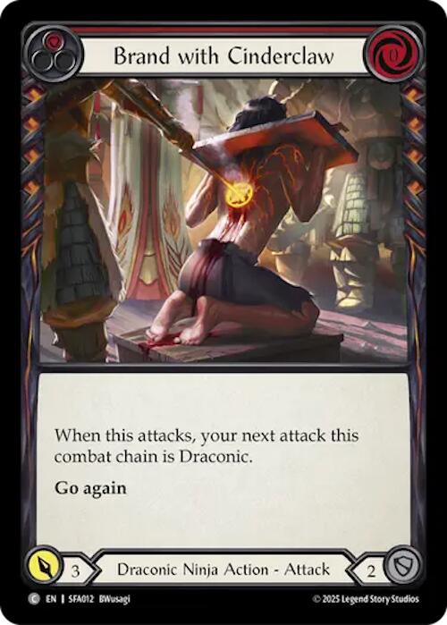 Brand with Cinderclaw (Red) (Regular) [SFA012] (GEM Pack 2)