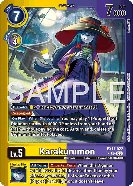 Karakurumon [EX11-022] (Alternate Art) [Dawn of Liberator]