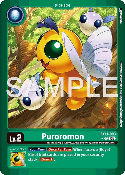Puroromon [EX11-003] (Alternate Art) [Dawn of Liberator]