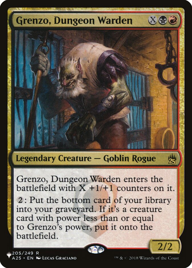 Grenzo, Dungeon Warden [The List] (LA25 205)