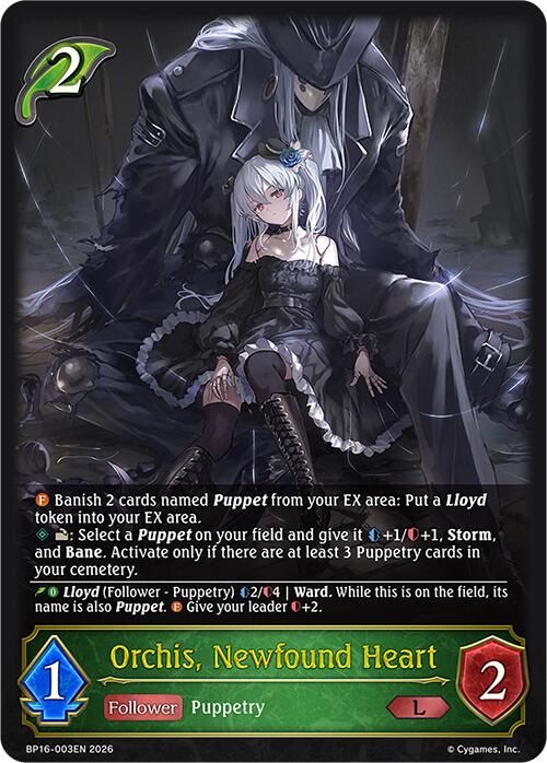 Orchis, Newfound Heart (BP16-003EN) [Advent of Genesis]