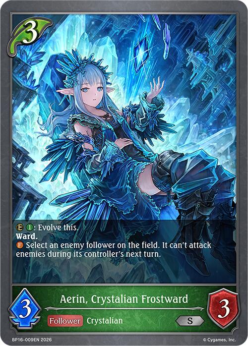 Aerin, Crystalian Frostward (BP16-009EN) [Advent of Genesis]