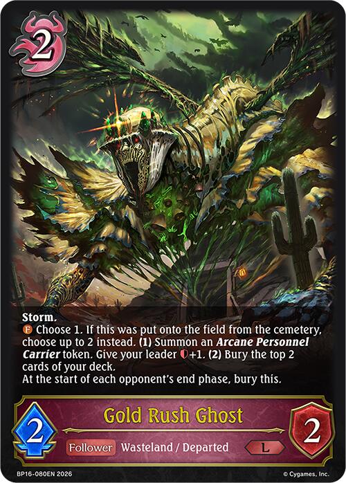 Gold Rush Ghost (BP16-080EN) [Advent of Genesis]