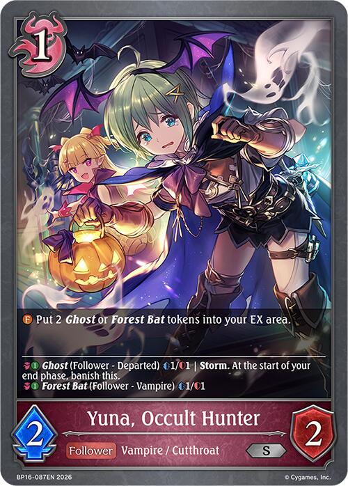 Yuna, Occult Hunter (BP16-087EN) [Advent of Genesis]