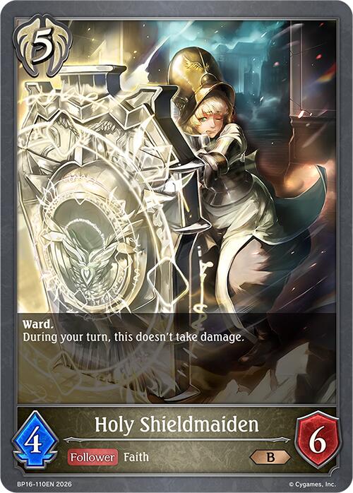 Holy Shieldmaiden (BP16-110EN) [Advent of Genesis]