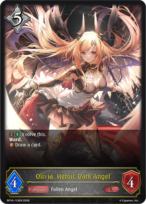 Olivia, Heroic Dark Angel (BP16-113EN) [Advent of Genesis]