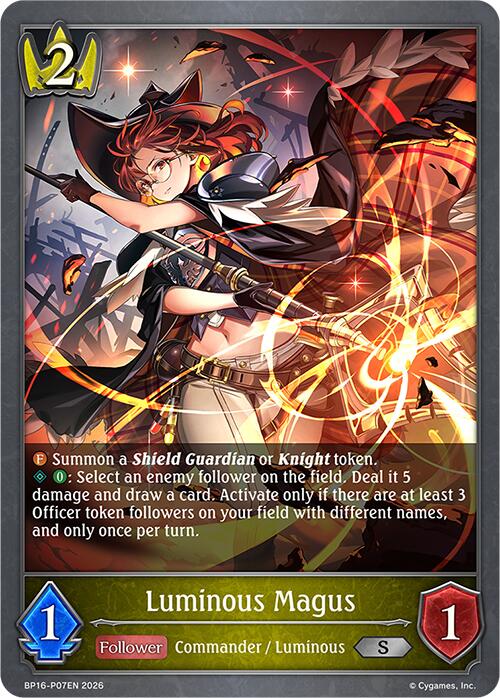 Luminous Magus - P07 (Foil) (BP16-P07EN) [Advent of Genesis]