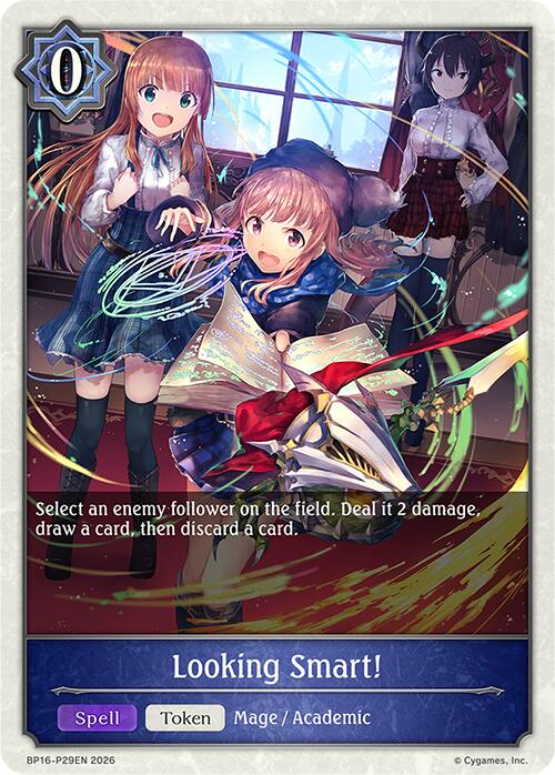 Looking Smart! - P29 (Foil) (BP16-P29EN) [Advent of Genesis]