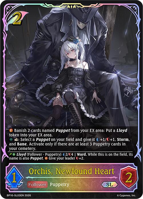 Orchis, Newfound Heart (BP16-SL03EN) [Advent of Genesis]