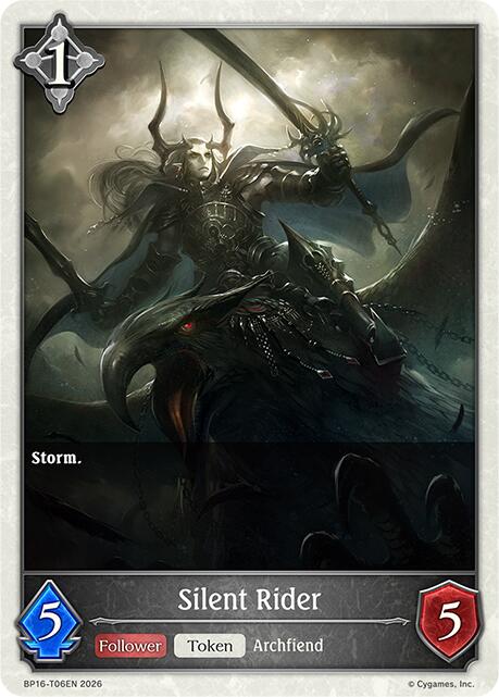 Silent Rider (BP16-T06EN) [Advent of Genesis]