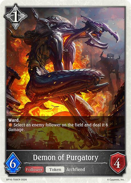 Demon of Purgatory (BP16-T08EN) [Advent of Genesis]