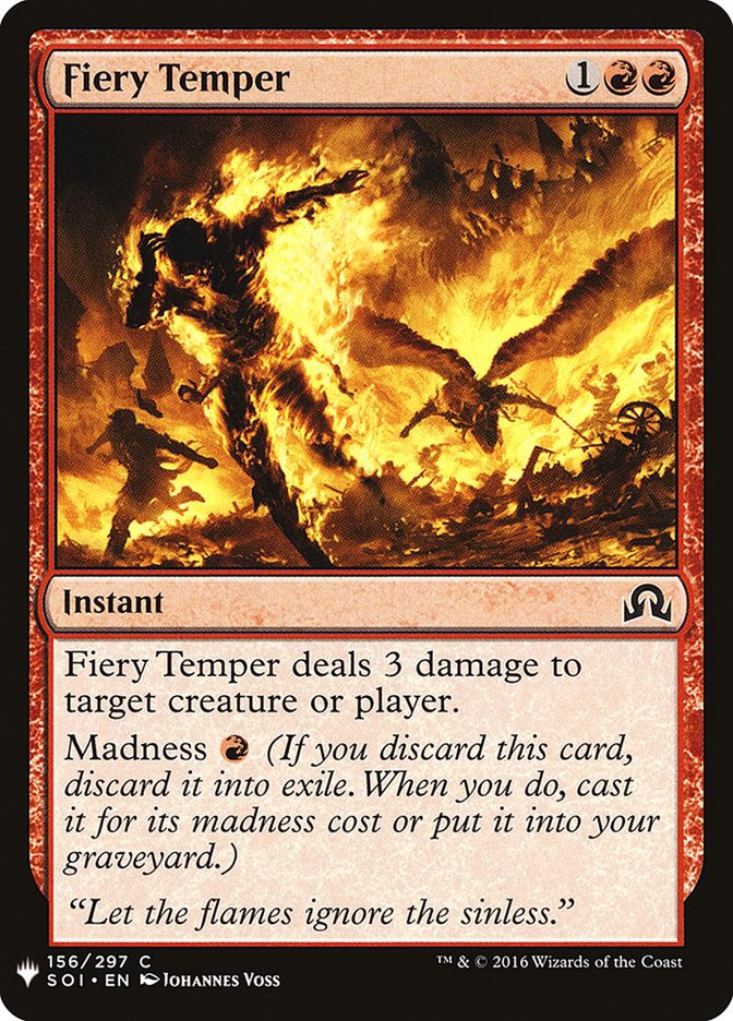 Fiery Temper [Mystery Booster] (MB1 925)