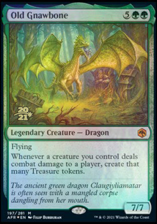 Old Gnawbone [Dungeons & Dragons: Adventures in the Forgotten Realms Prerelease Promos] (PAFR 197)