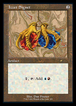Izzet Signet (Retro) [Secret Lair Drop Series] (SLD 293)