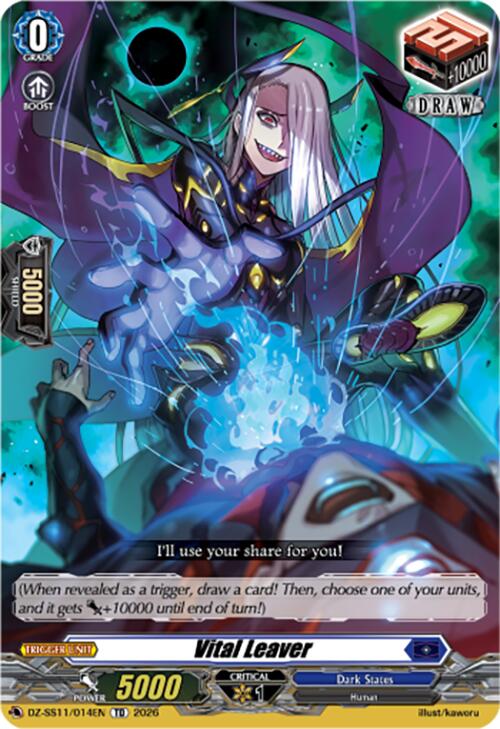 Vital Leaver (DZ-SS11/014EN) [Master Deckset -Hikari Myodo-]