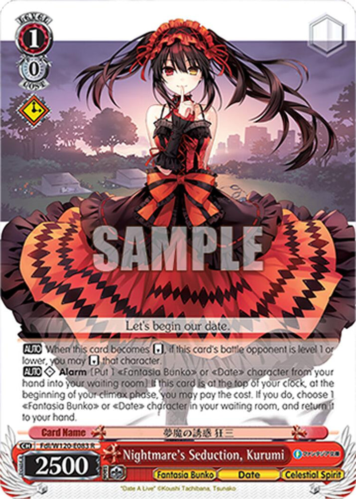 Nightmare's Seduction, Kurumi (Fdl/W120-E083 R) [Fujimi Fantasia Bunko Vol.2]