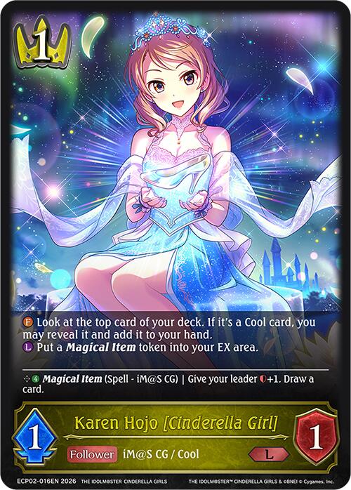 Karen Hojo [Cinderella Girl] (ECP02-016EN) [THE IDOLM@STER CINDERELLA GIRLS]