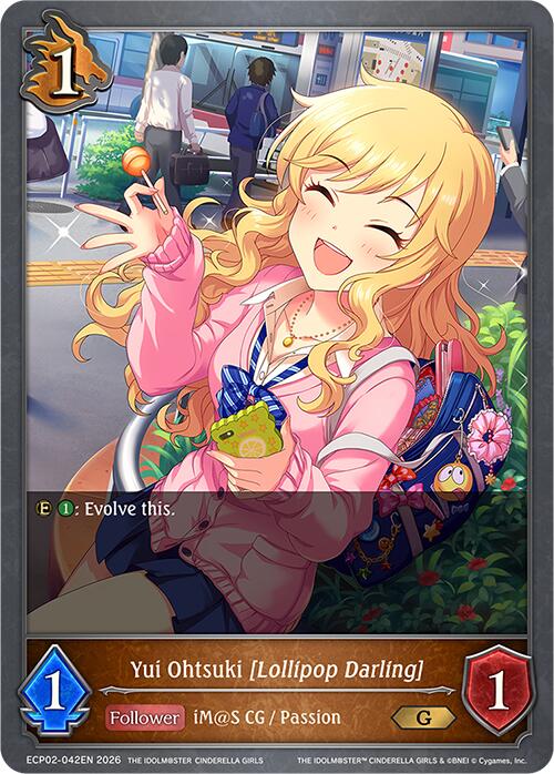 Yui Ohtsuki [Lollipop Darling] (ECP02-042EN) [THE IDOLM@STER CINDERELLA GIRLS]