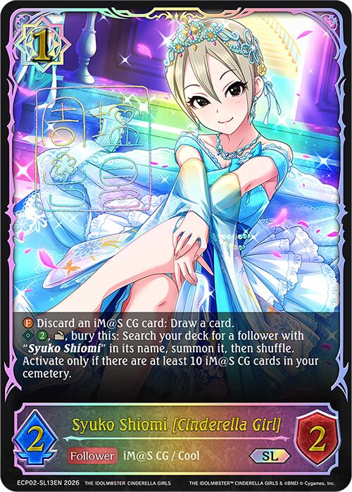 Syuko Shiomi [Cinderella Girl] (ECP02-SL13EN) [THE IDOLM@STER CINDERELLA GIRLS]