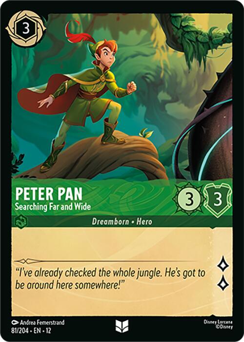 Peter Pan - Searching Far and Wide (81/204) [Wilds Unknown]